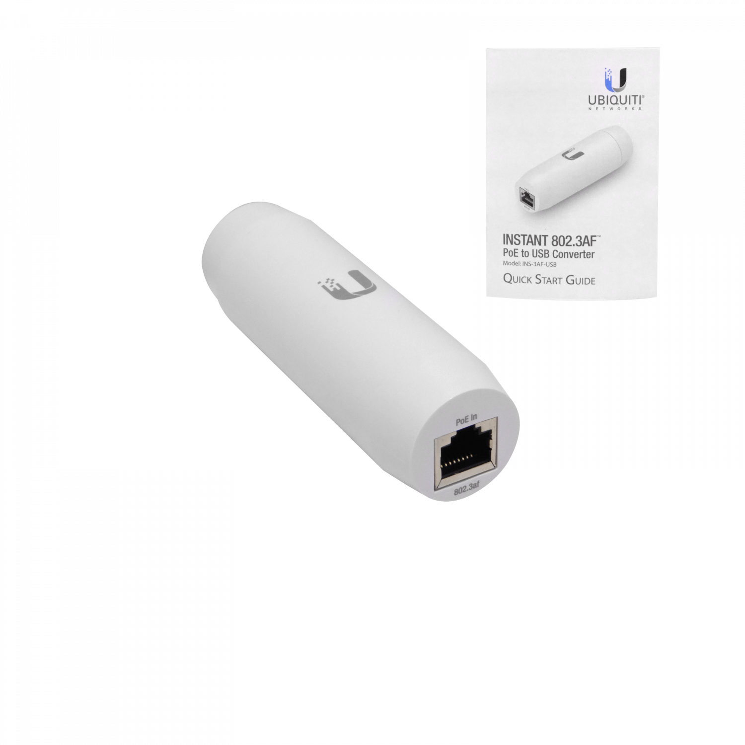 Convertidor PoE Ubiquiti INS-3AF-USB - 802.3af, 48V-in, 5V-out, USB-AH 5