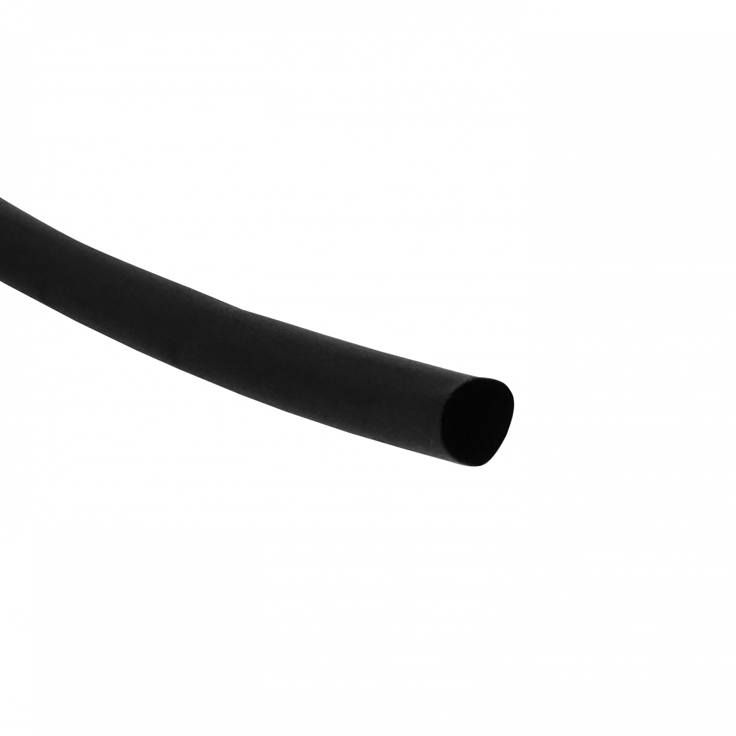 Negro 6mm 1mt 2a1 Termo Contractil Termoretractil PE 6,0mm 6.0mm 2