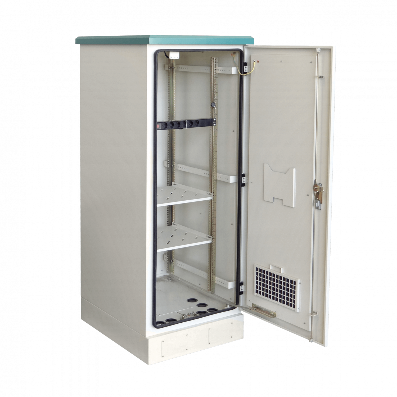 Gabinete Exterior 32U RK32-8LE - Protección IP65 y Alta Resistencia 6