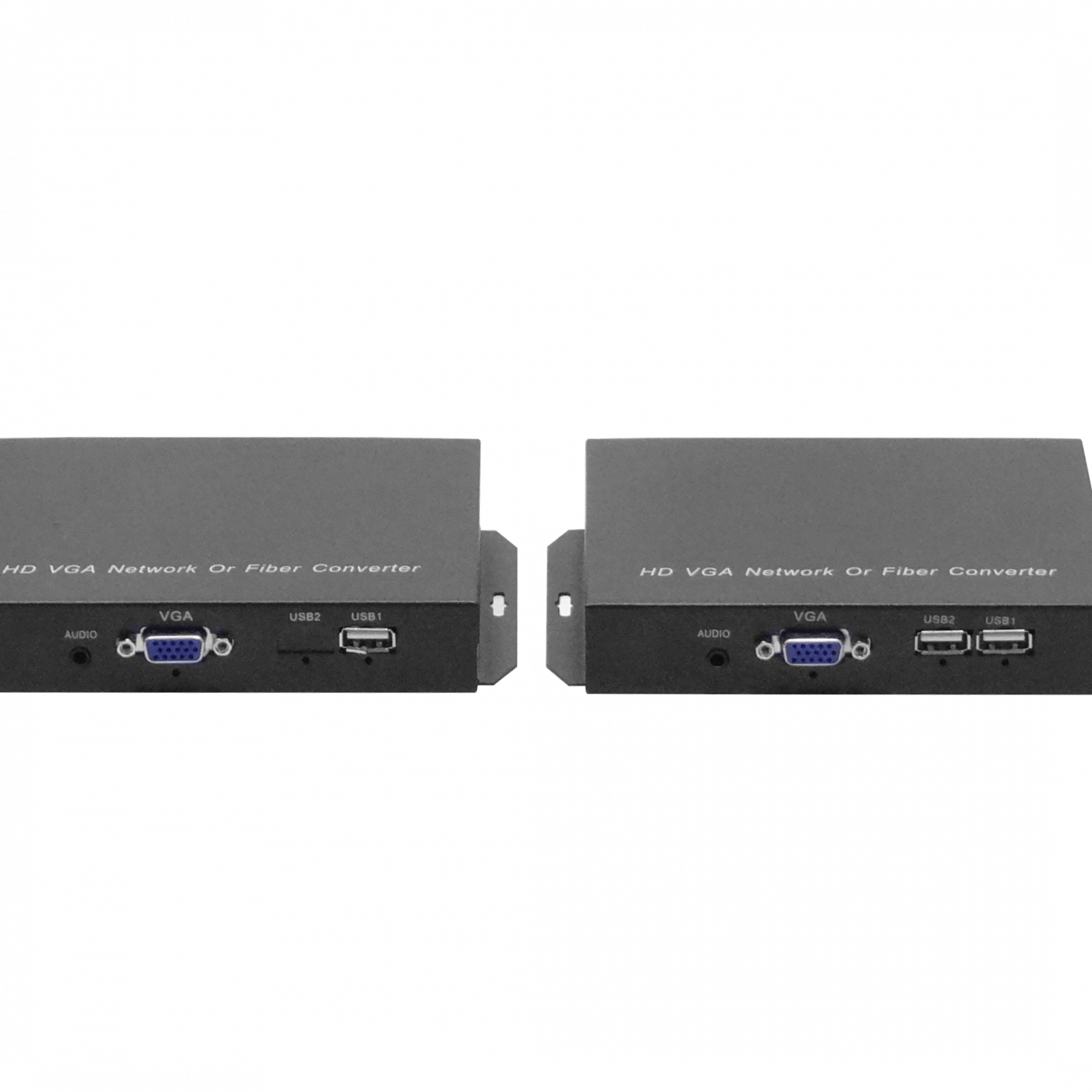 Kit TX/RX VGA/Audio-3,5mm/USB WDM-SM-FC Fibra 20km 1