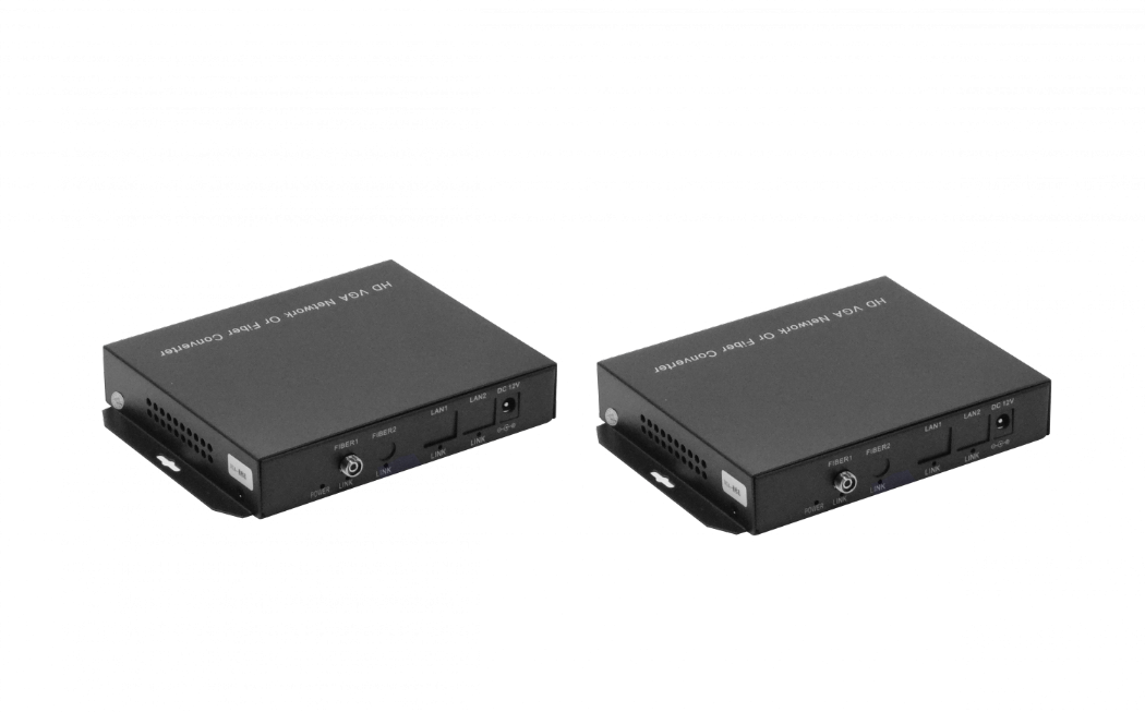 Kit TX/RX VGA/Audio-3,5mm/USB WDM-SM-FC Fibra 20km 4