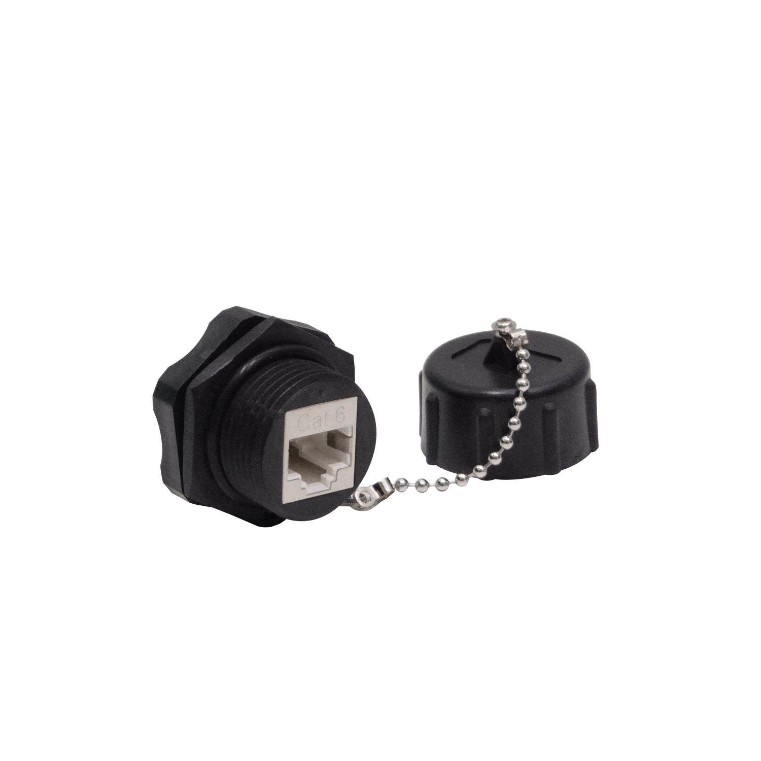 TRIMERX Industrial CAT6 STP Blindado Punchable Modulo RJ45 Hembra 2