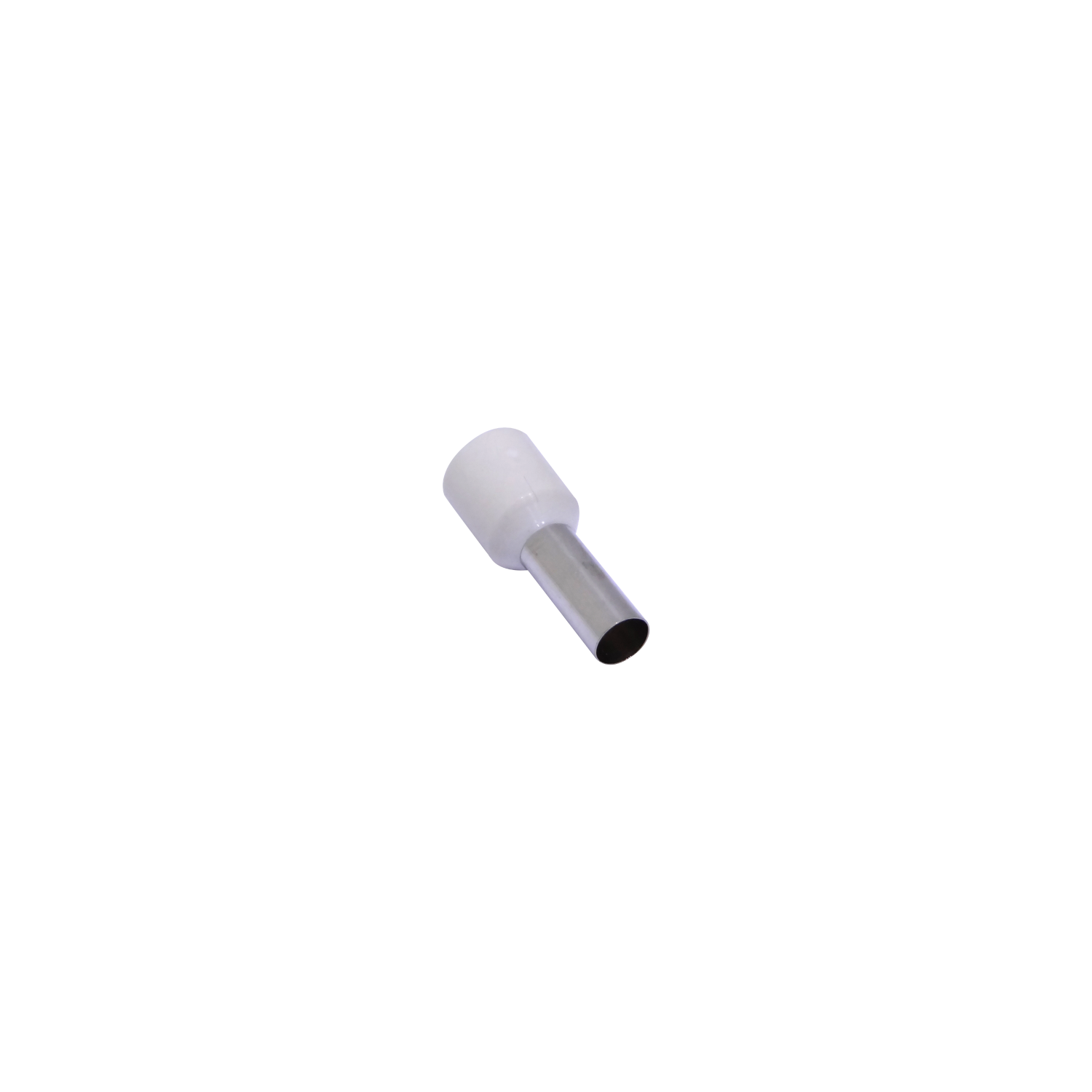 Blanco 10,0mm2 12/21,5mm 100-unid AWG7 Ferrules Terminal Aislado Crimp 1
