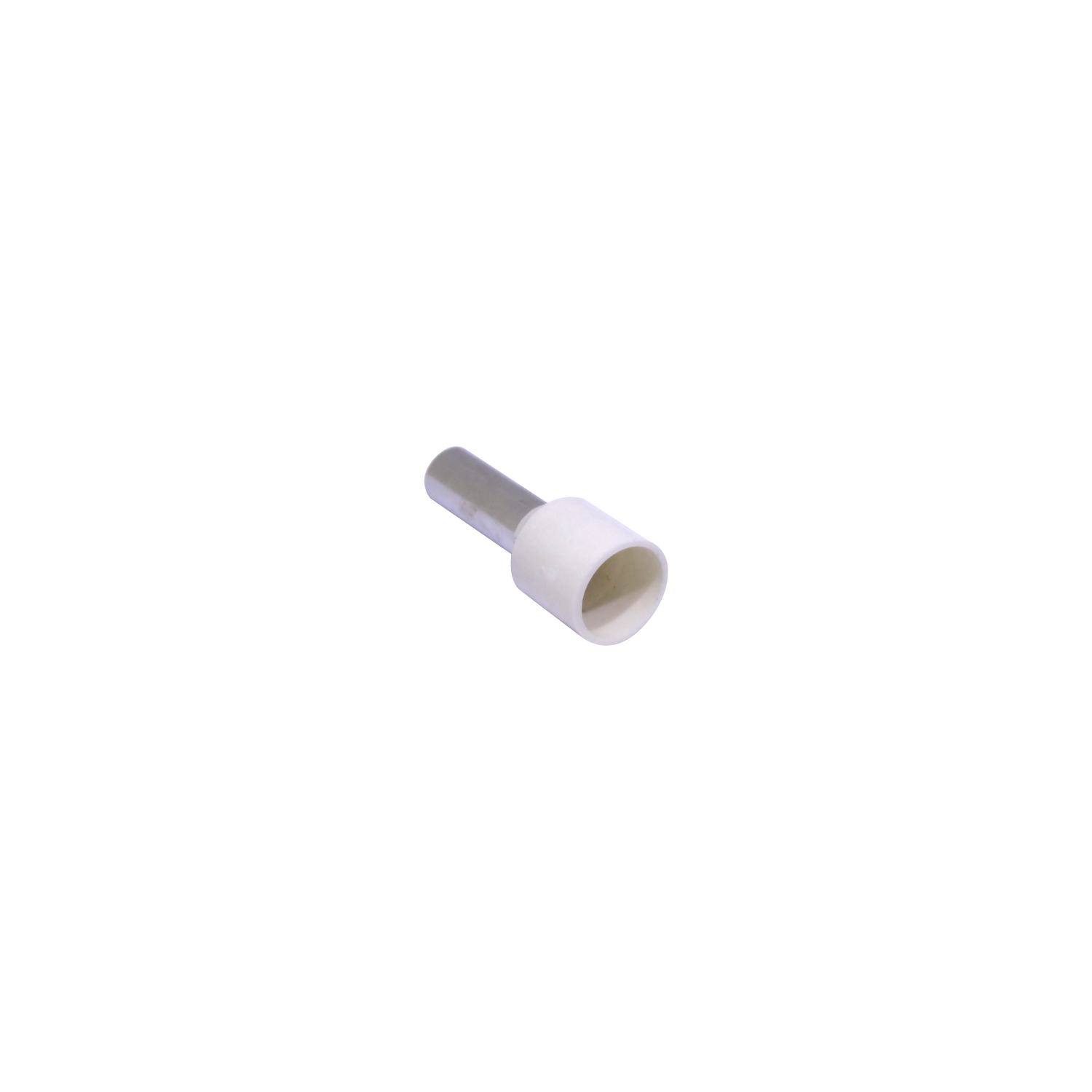Blanco 10,0mm2 12/21,5mm 100-unid AWG7 Ferrules Terminal Aislado Crimp 2