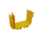 120x100mm Union Amarilla PC+ABS LSZH Hembra req/CC-120 - Miniatura 2