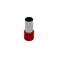 Rojo 95,0mm2 25/43,0mm 10-unid AWG3/0 Ferrules Terminal Aislado Crimp - Miniatura 1