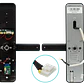 Cerradura Digital Biométrica ZKTeco ML100 - WiFi, Verificación por Huella, Clave y Tarjeta - Miniatura 3