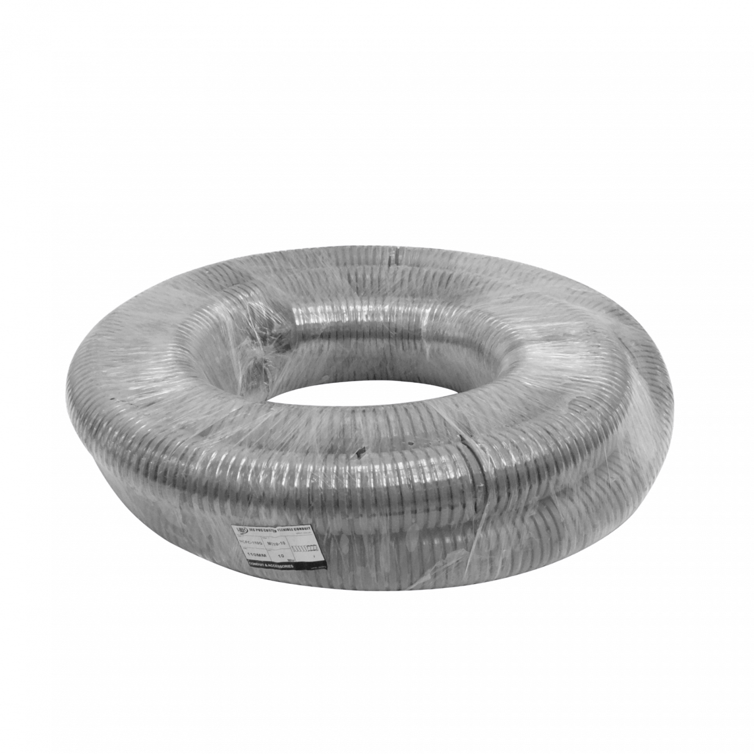 Conduit Flexible Metálico Cubierto de PVC, Rollo de 110mm x 10m 2