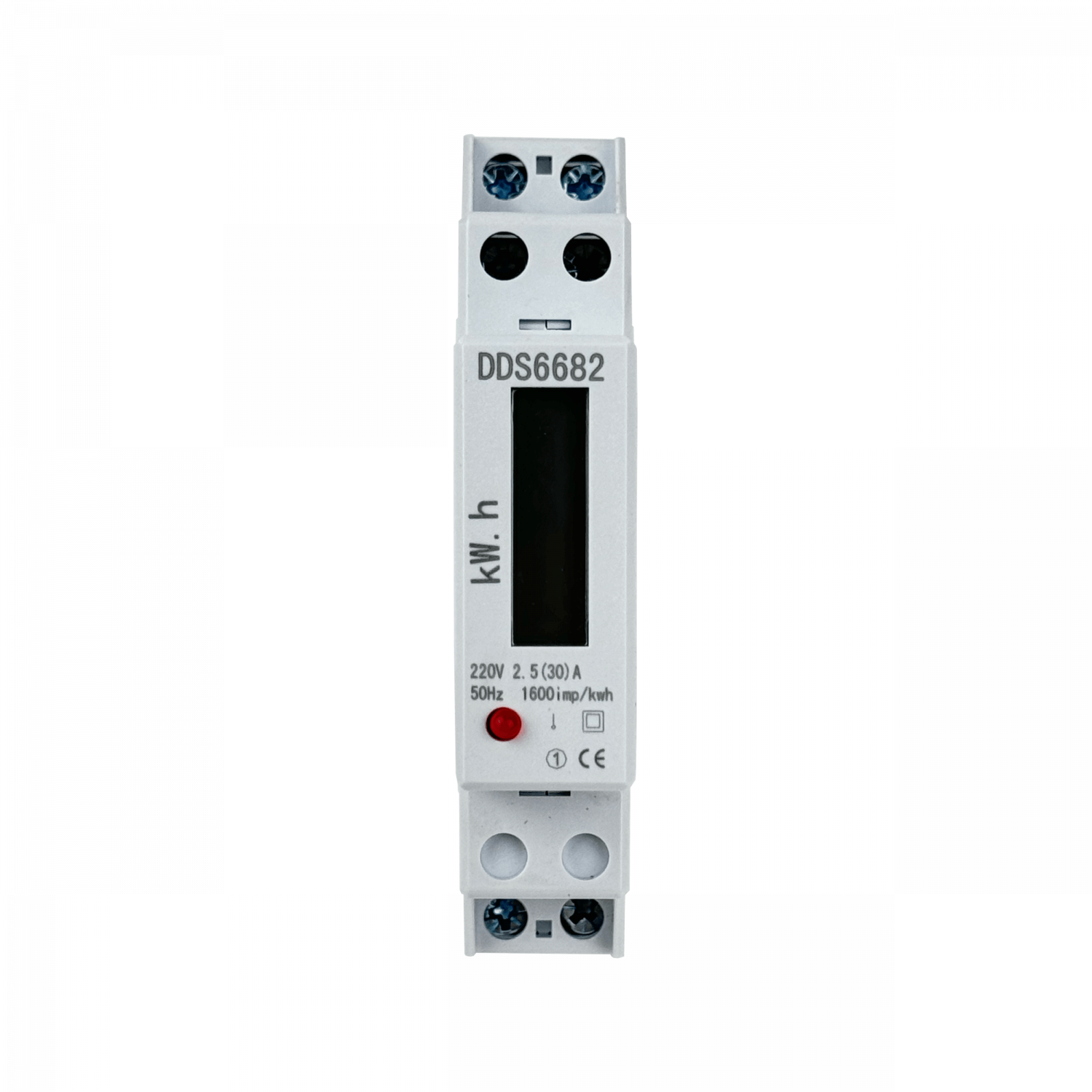Medidor 2,5-30A Volt Ampere Watt BackLit RielDin-18mm 230VAC Remarcad 2