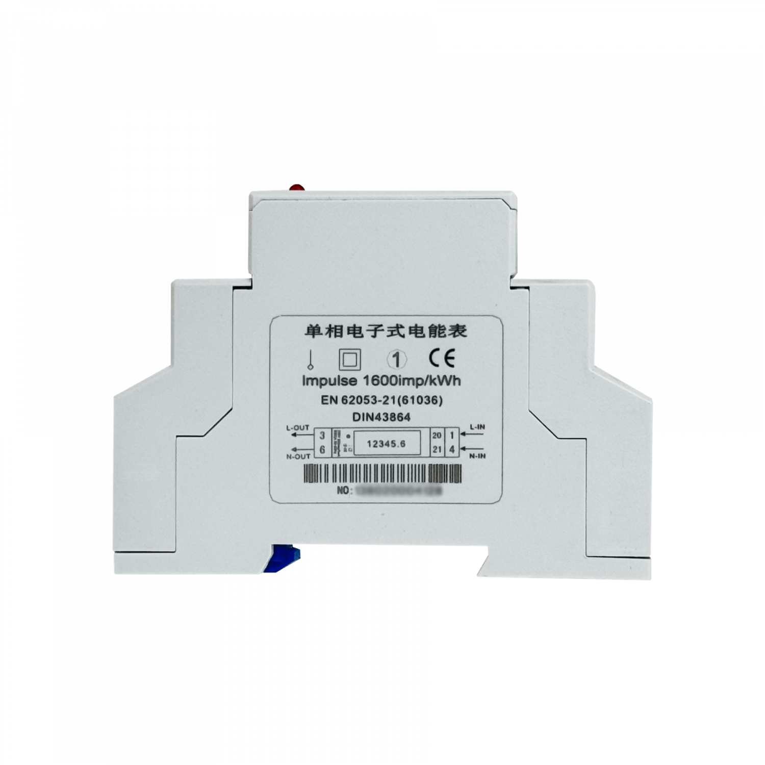 Medidor 2,5-30A Volt Ampere Watt BackLit RielDin-18mm 230VAC Remarcad 5