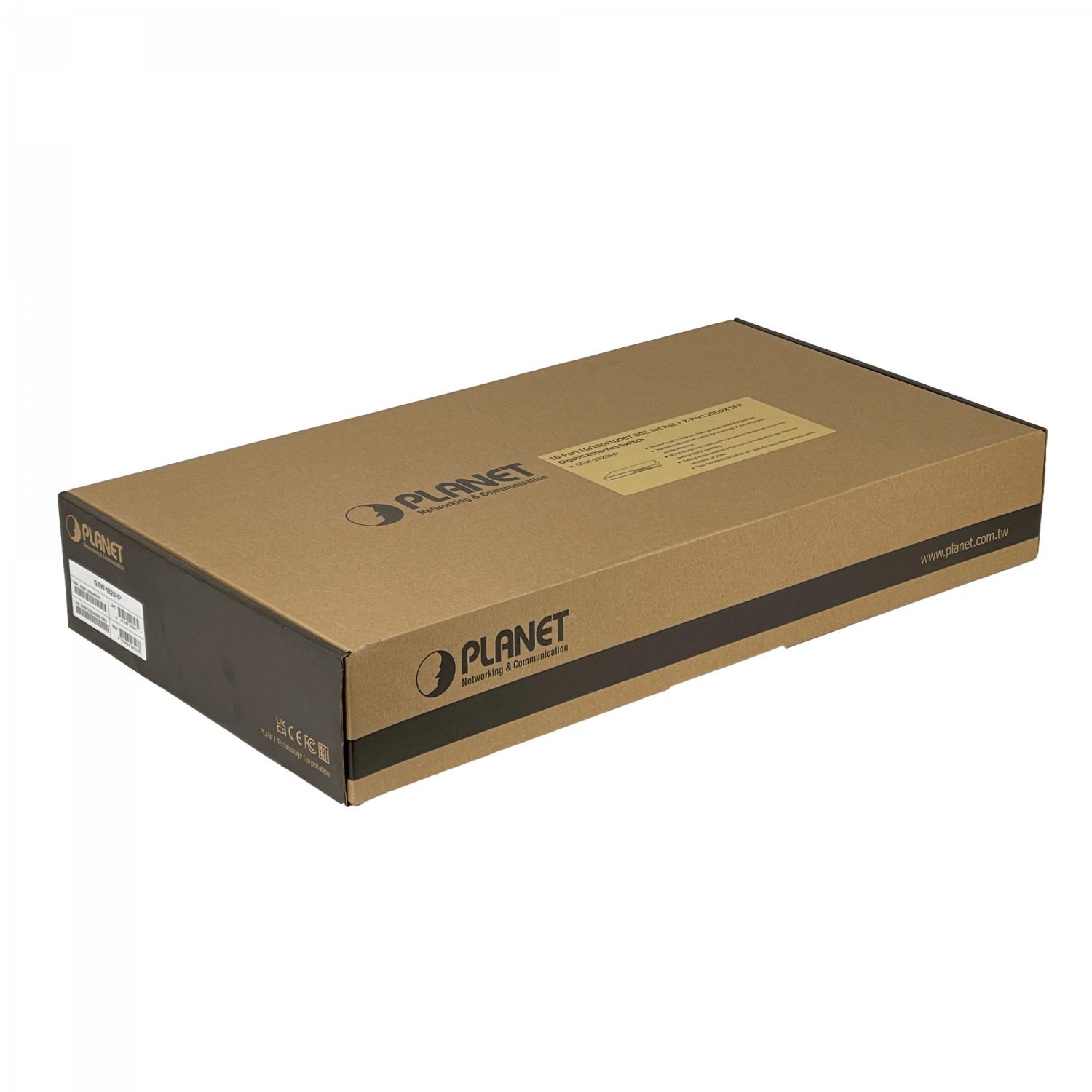 PLANET 16-1000-PoE48+af/at 240W-total 2-SFP Switch no-Admin Rack V2 2