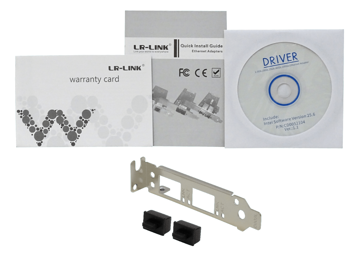Tarjeta de Red PCIe LR-LINK LRES1021PF-2SFP28 - Doble Puerto 25G SFP28, Intel E810 4