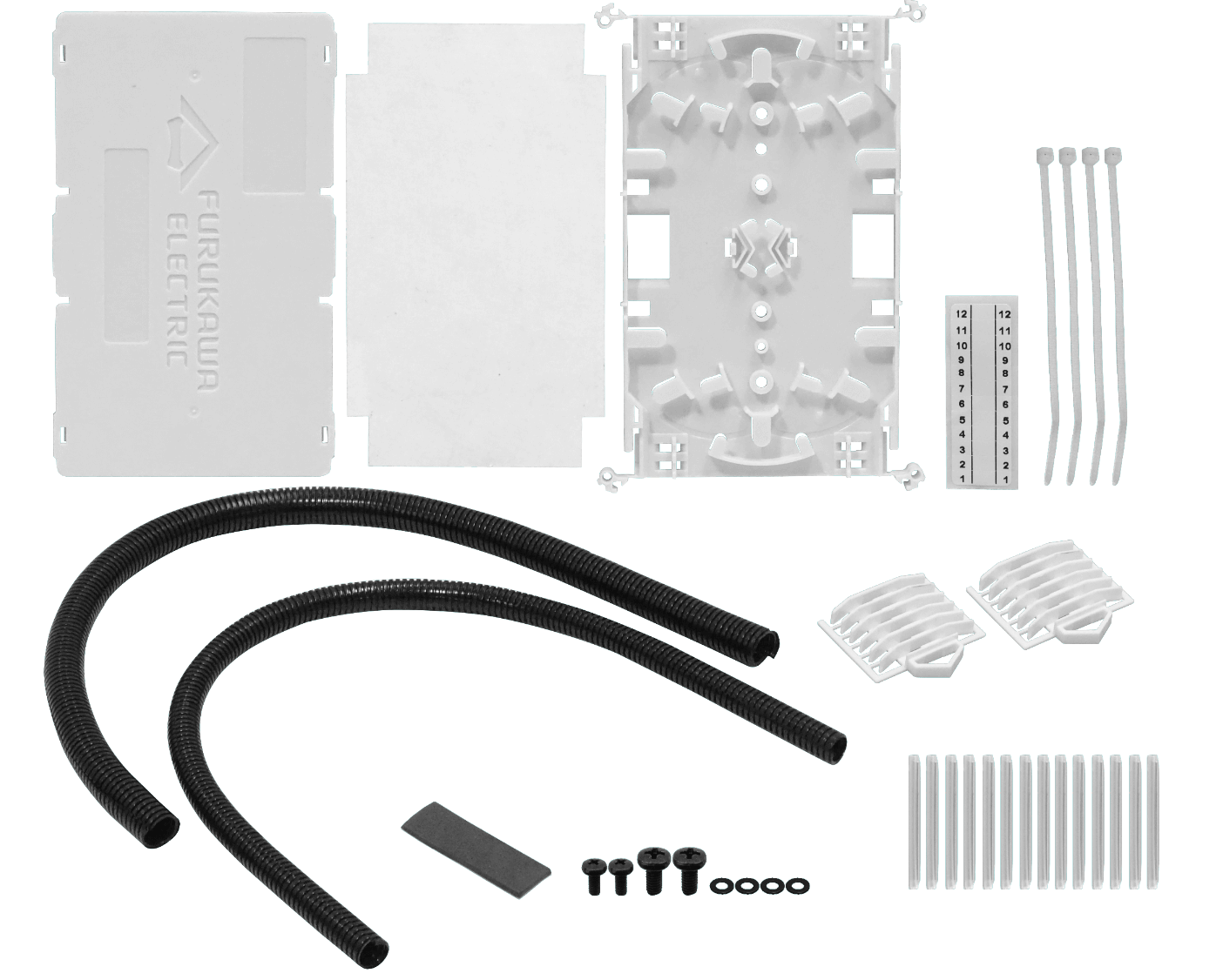 Kit de Empalme Furukawa CFR-12F para 12 fibras DIO B48 TeraLan 2