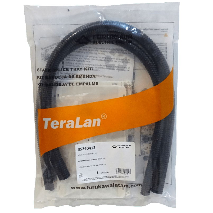 Kit de Empalme Furukawa CFR-12F para 12 fibras DIO B48 TeraLan 4