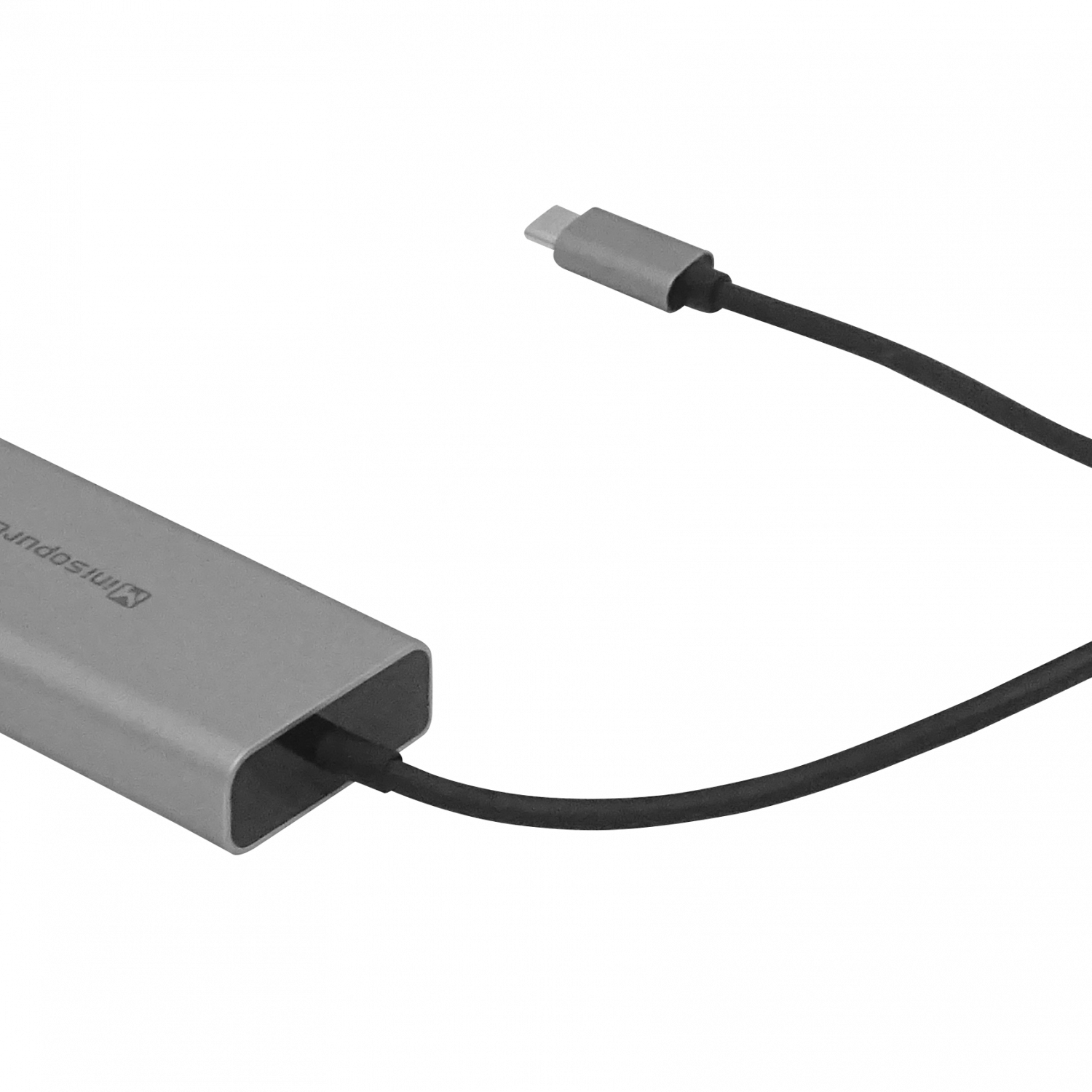 Hub USB-C 10Gbps a 4 USB-A Aluminio Cable 15cm UCH803 3