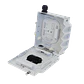 Caja de terminación para fibra óptica, ODF Furukawa BOX-16DIN para riel DIN 16 puertos aluminio - Miniatura 1