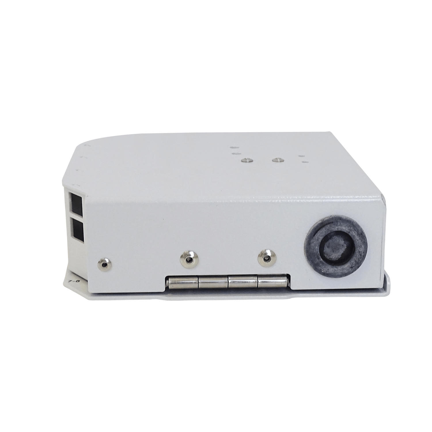 Caja de terminación para fibra óptica, ODF Furukawa BOX-16DIN para riel DIN 16 puertos aluminio 4
