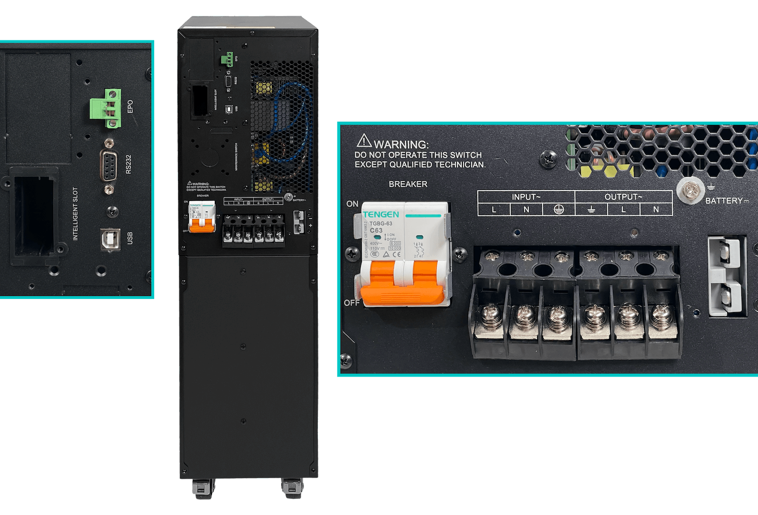 UPS CITO CPO-V10KT Online 10kVA, Monitoreo, Expansión, Protección Avanzada 6