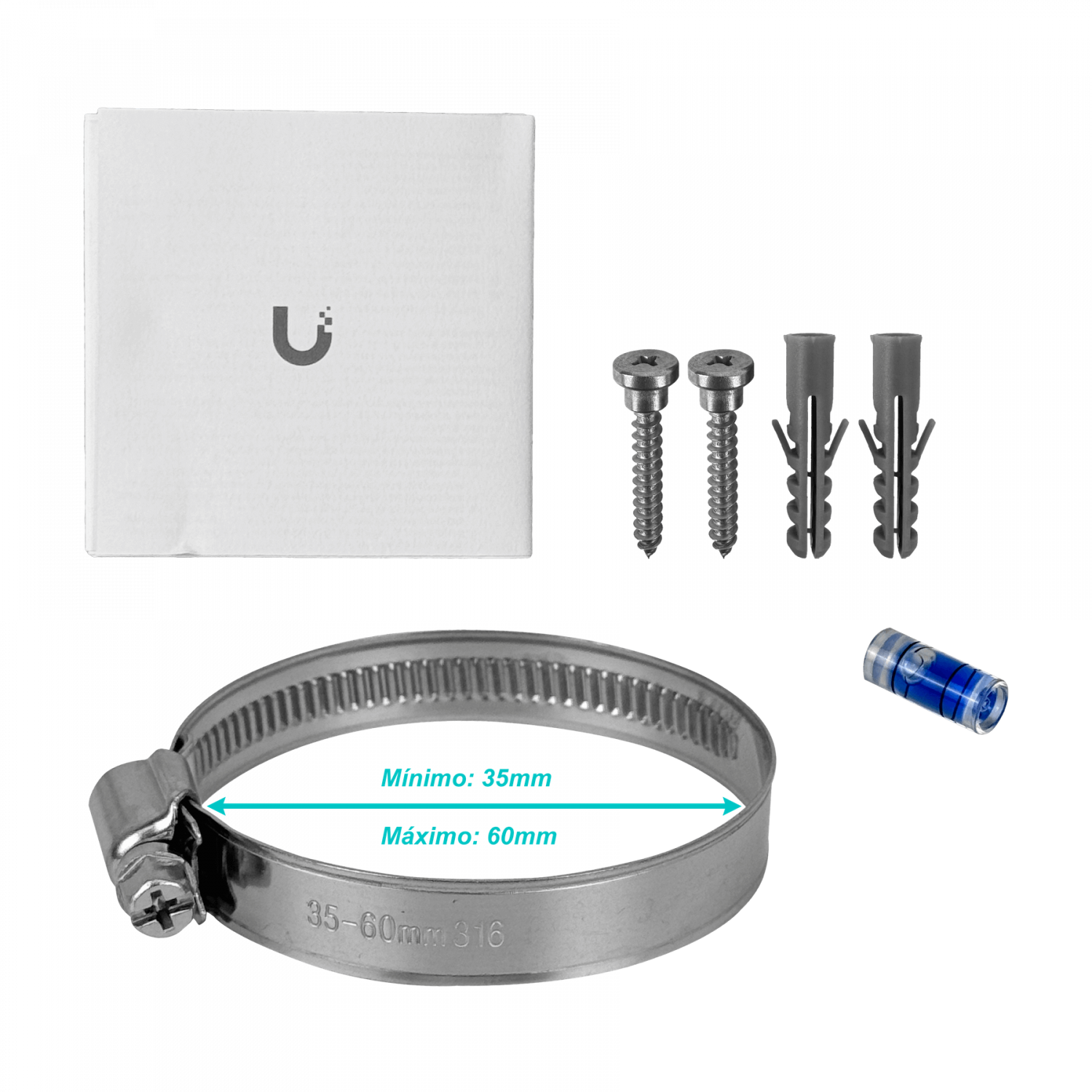 Doble Inyector PoE Ubiquiti UISP Dual-Power Injector, Hasta 100W, 2.5 GbE, Protección IPX5, Blanco 6