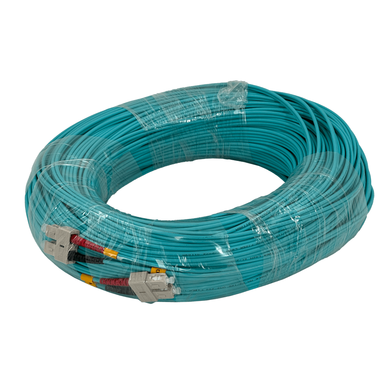 100mt SC-SC OM3 MultiModo MM Duplex Jumper Fibra 3.0mm 50/125um LSZH 3
