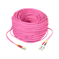 LSZH 200mt LC-SC OM4 MultiModo MM Duplex Jumper Fibra 50/125um 3mm - Miniatura 3
