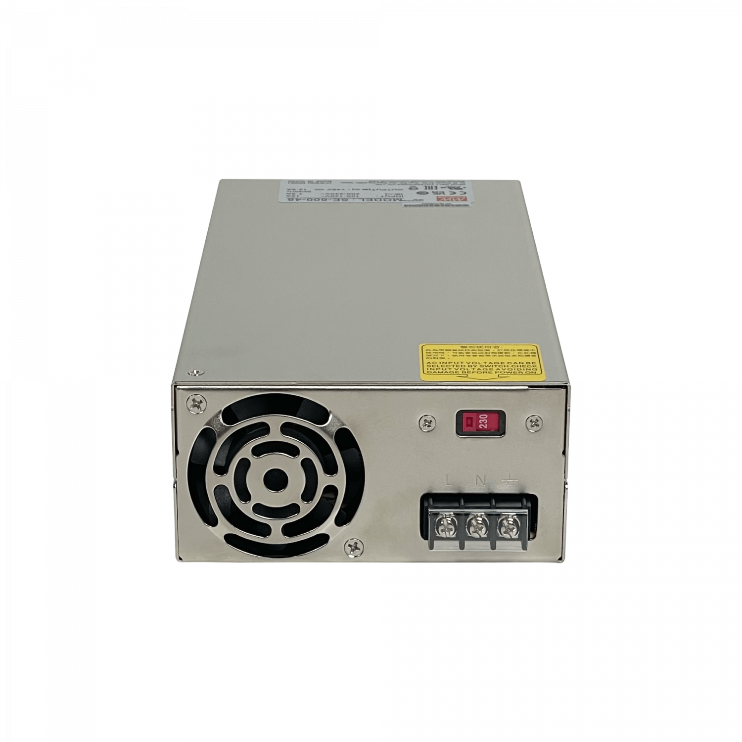 MEANWELL 600W 48V 12,5A interior ajust/43-56V Fuente-Poder 100/240VAC 4