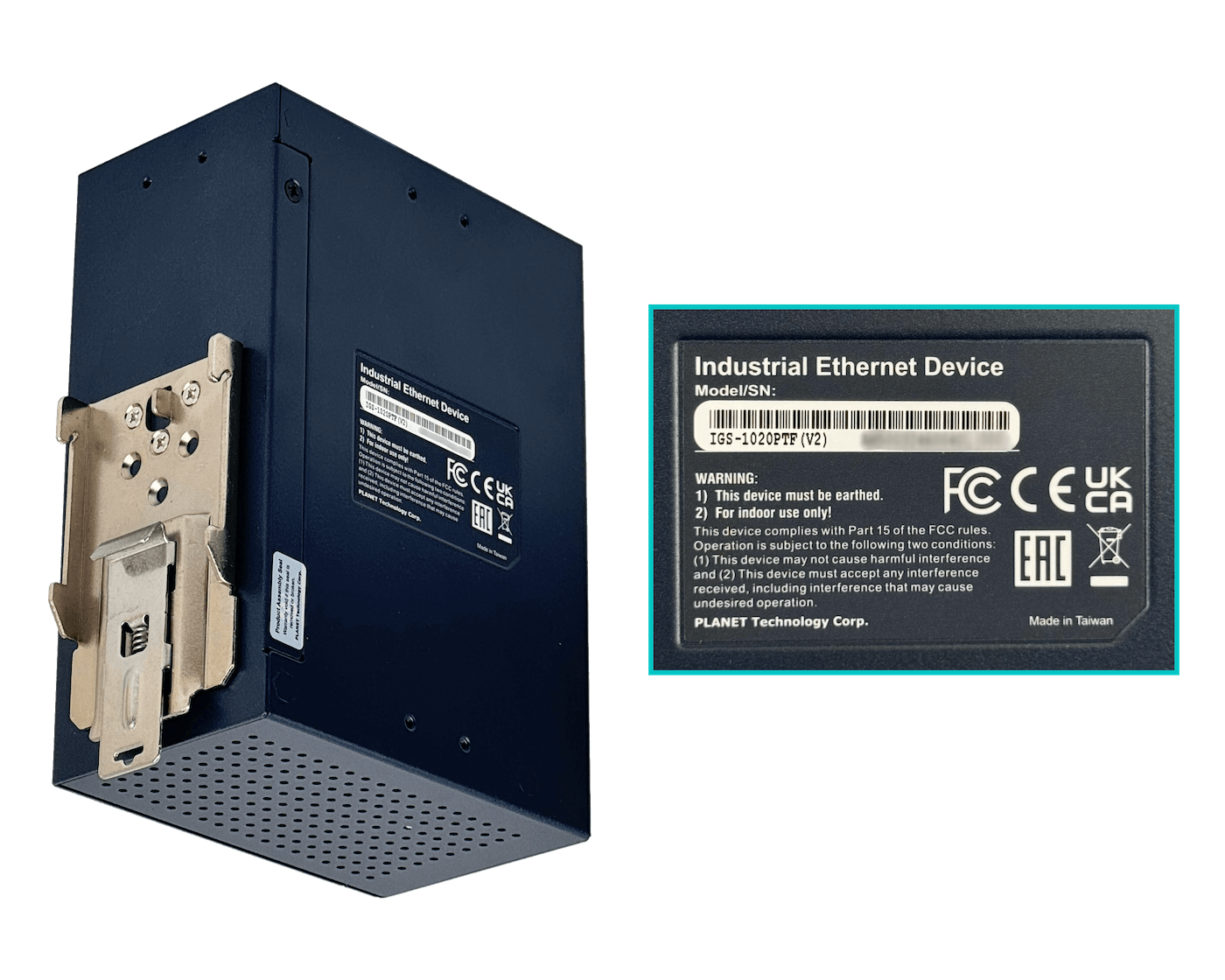 Switch Industrial PLANET IGS-1020PTF-12V - 8 Puertos Gigabit PoE+ y 2 Puertos SFP 7