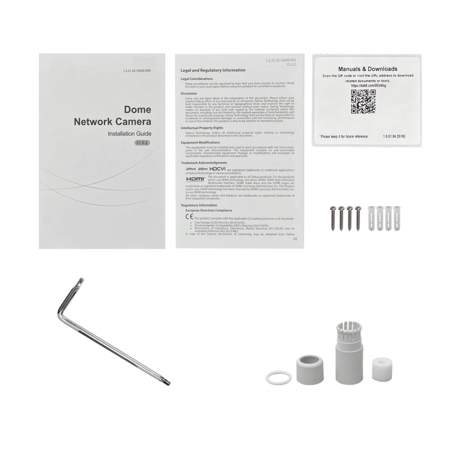 Cámara de Vigilancia Domo Dahua DH-IPC-HDPW1230R1-S5, 2MP, IR 30m, IP67 4