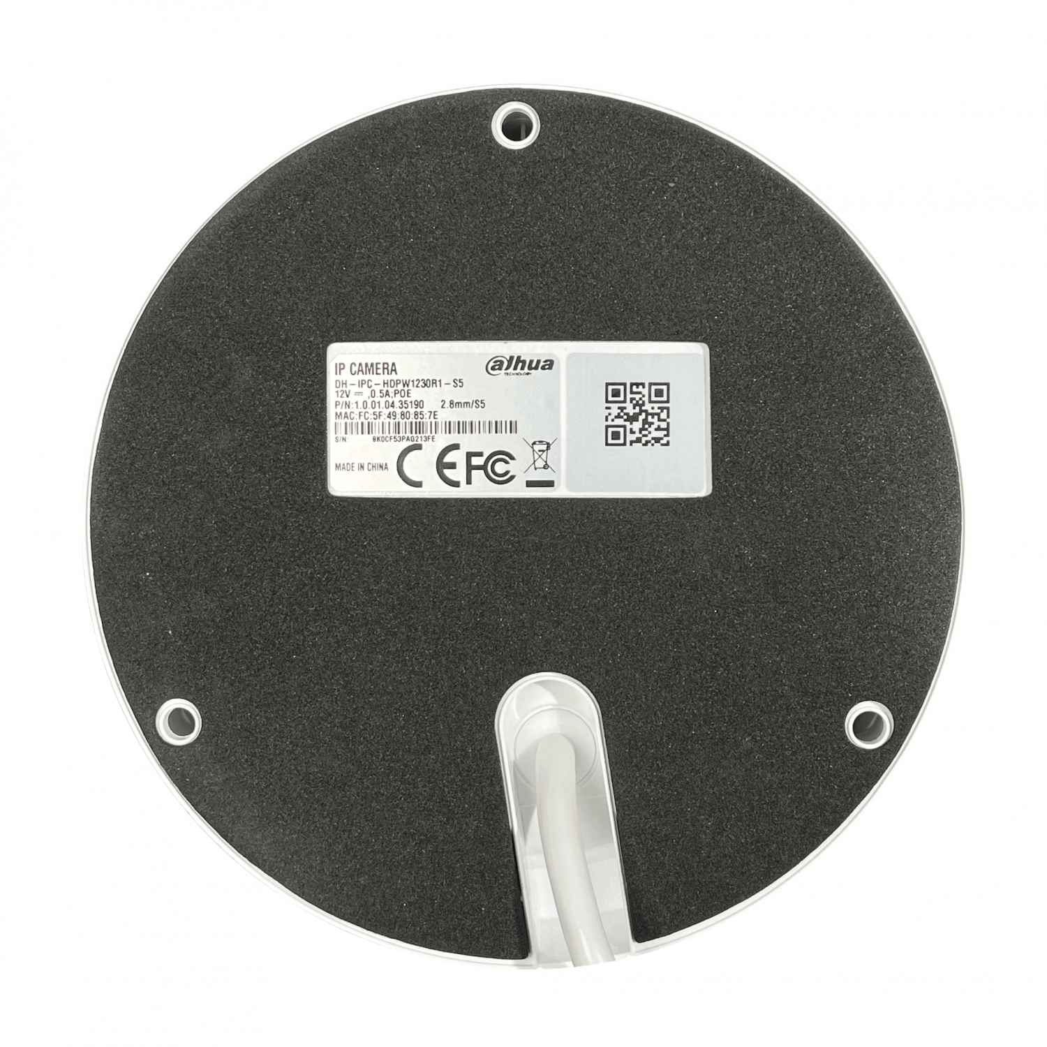 Cámara de Vigilancia Domo Dahua DH-IPC-HDPW1230R1-S5, 2MP, IR 30m, IP67 5