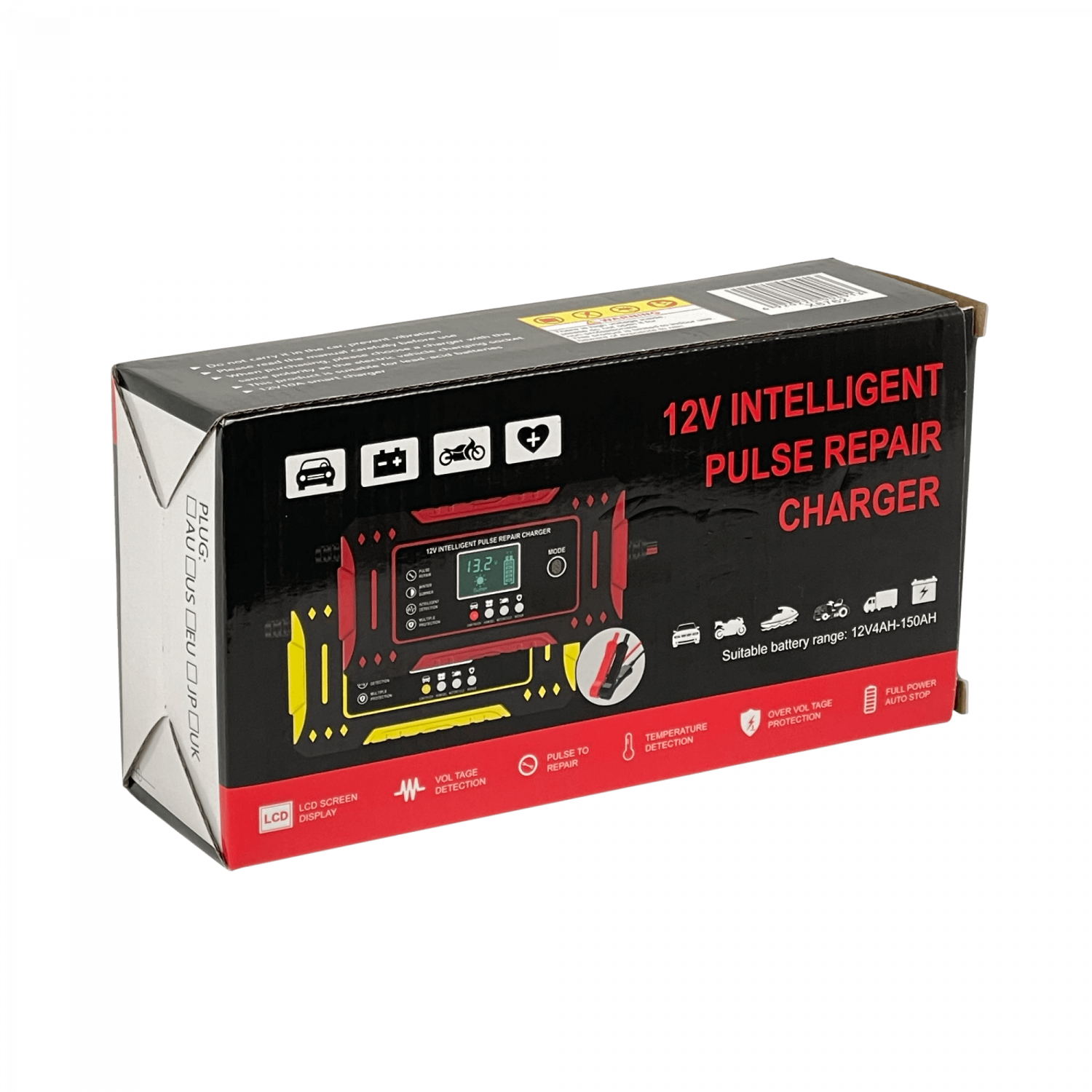 Cargador De Bateria 13,8V - 15,5V 6A 110-240VAC 4