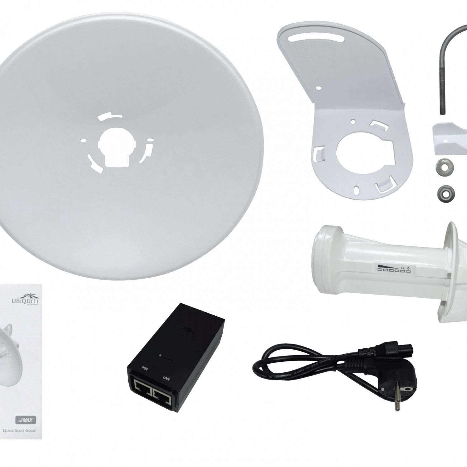 UBIQUITI 1-100 22dBi 5GHz 300mm PowerBeam Exterior inc-PoE24V 4