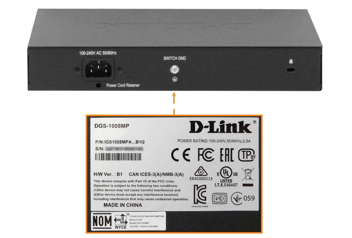 Switch D-Link DGS-1008MP – 8 Puertos Gigabit PoE+, Montaje de Escritorio, Alta Velocidad 2