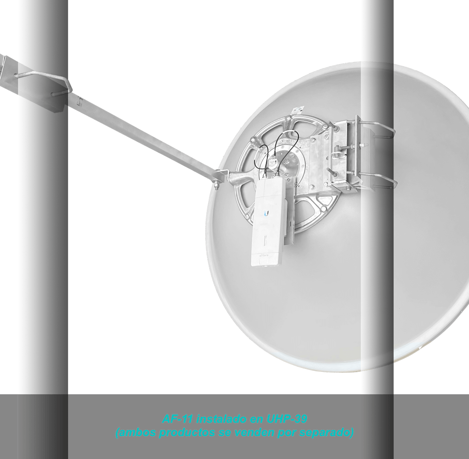 Antena Microondas ALGcom PS-10900-39-12-DP-UHP - 1.2m, 11 GHz, Alta Inmunidad al Ruido 5