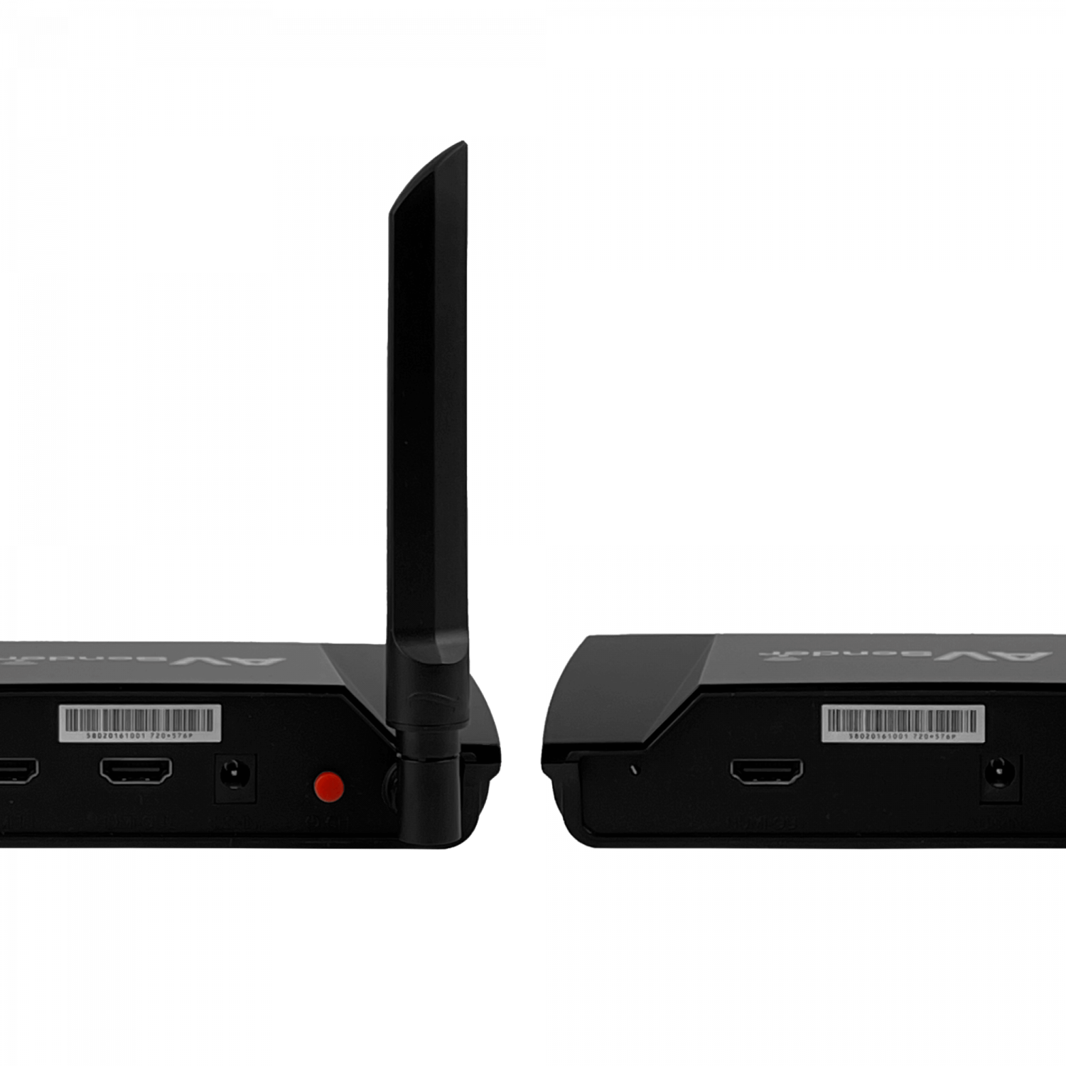 Kit HDMI Inalámbrico 300m, 1 Entrada / 2 Salidas, Antena Fija 5.8GHz, Incluye Adaptador 5VDC 1