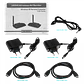 Kit HDMI Inalámbrico 300m, 1 Entrada / 2 Salidas, Antena Fija 5.8GHz, Incluye Adaptador 5VDC - Miniatura 5