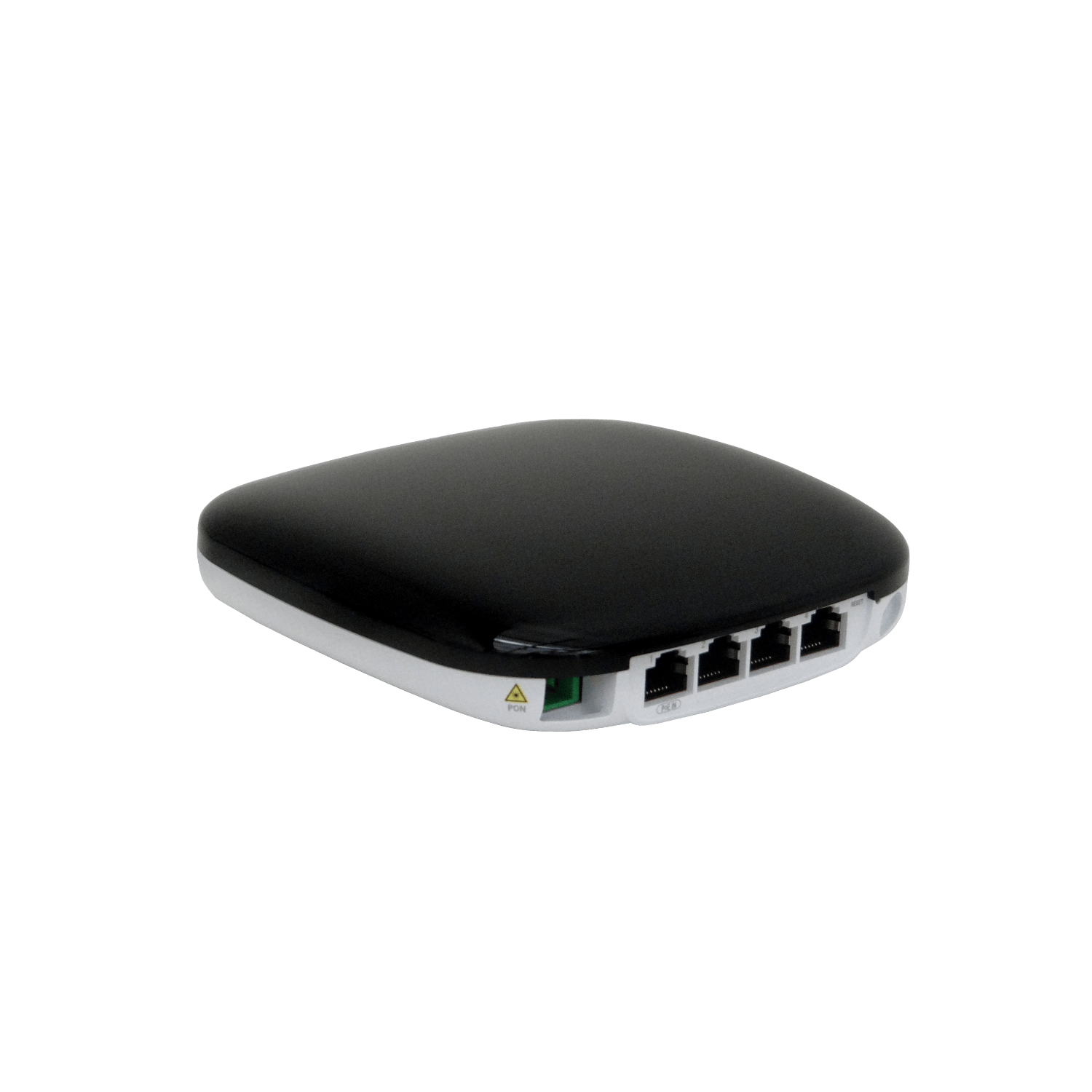 CPE GPON con WiFi integrado y 4 puertos Gigabit, UFiber WiFi, Ethernet In-Band, 300 Mbps, PON 3
