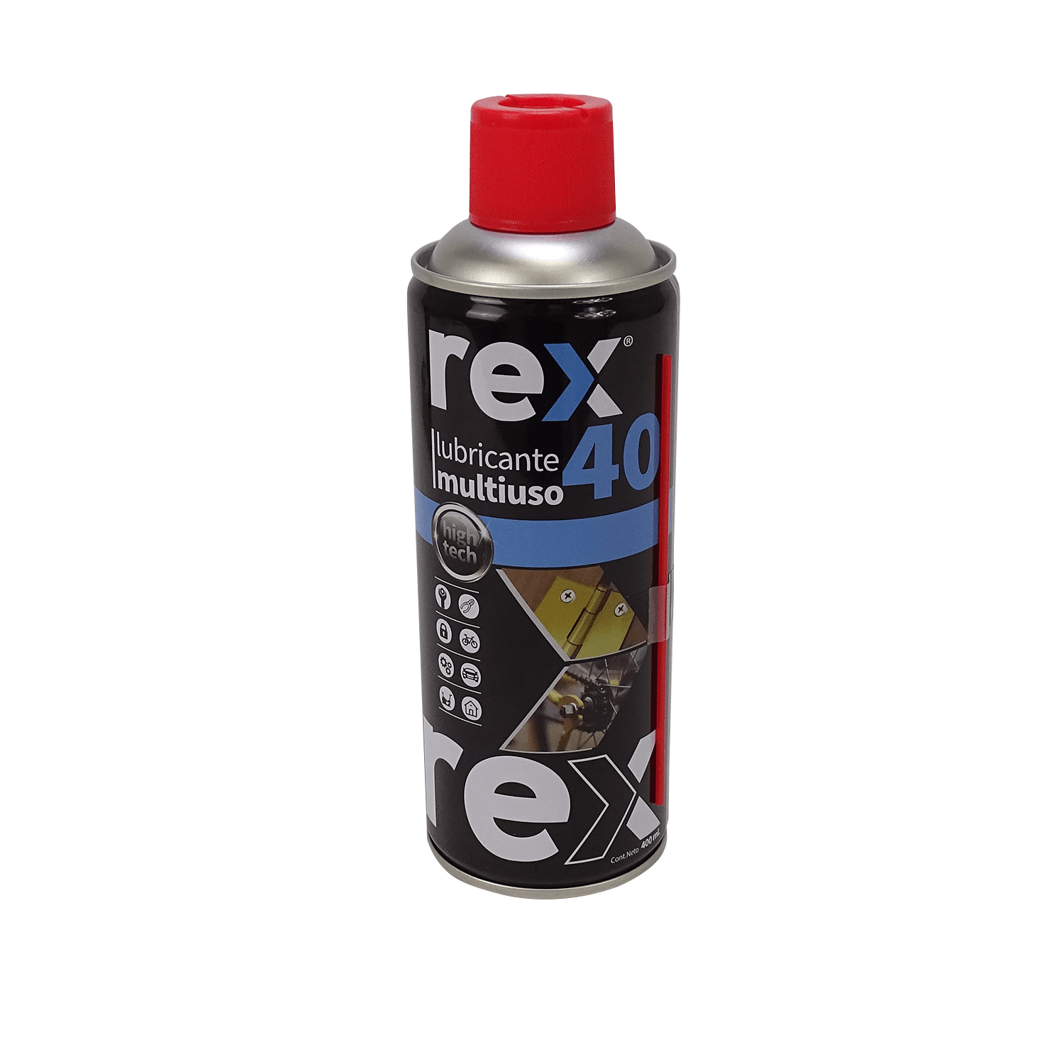Lubricante Spray 400ml CO2 Anti-Corrosivo REX-40 2