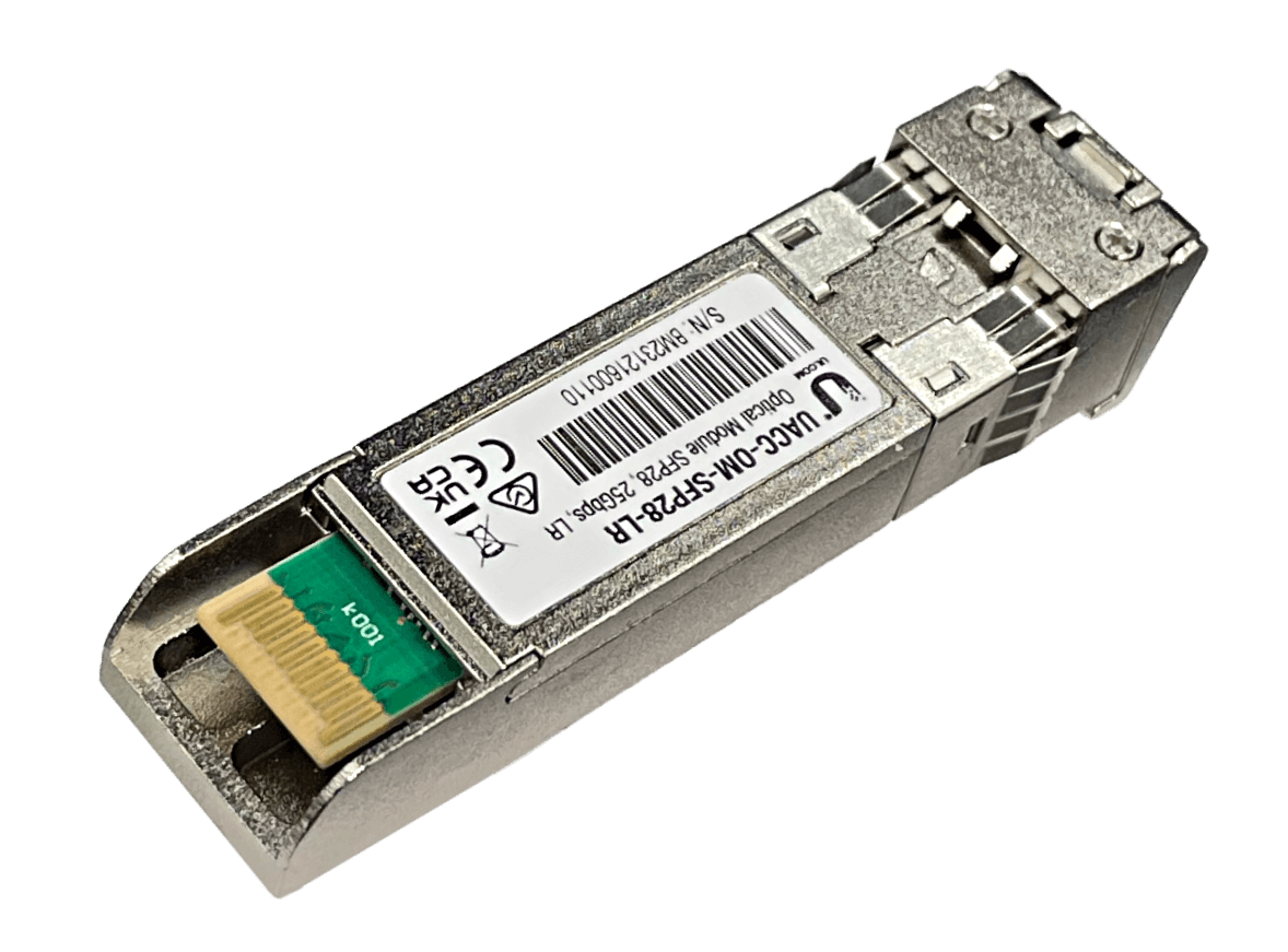 Módulo SFP Ubiquiti UFS25 - Monomodo, 25Gbps, 2-LC, 10km, 1310nm 4