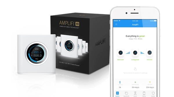 Sistema Mesh Wi-Fi 5 Alta Velocidad AmpliFi HD Mesh Router de Ubiquiti - Cobertura hasta 185m² 5
