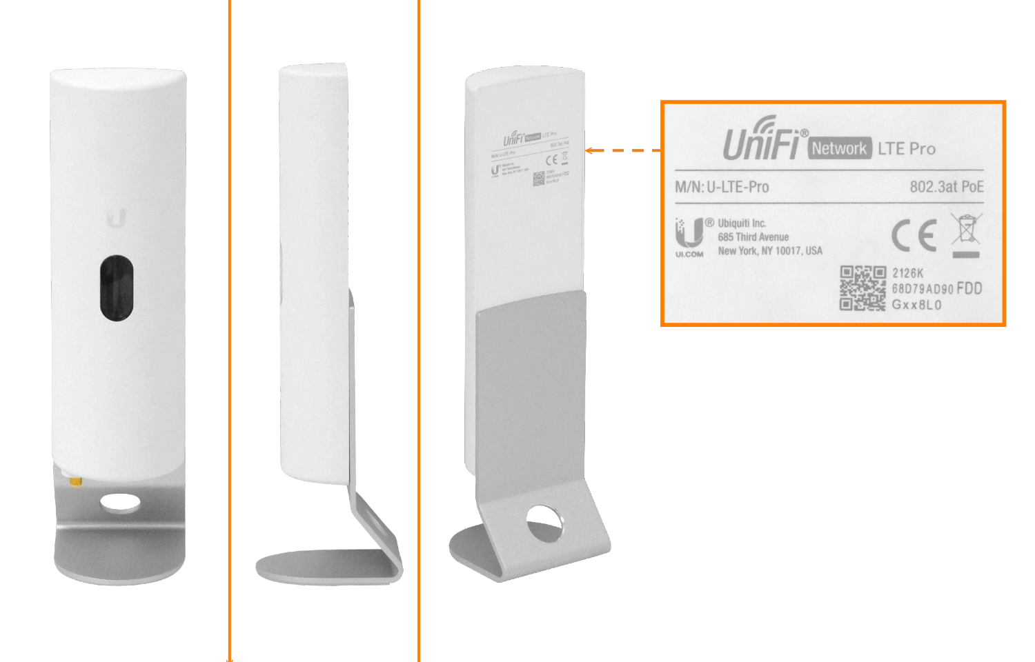 Módulo de Respaldo LTE con Conectividad CAT4, UniFi LTE Pro, MIMO 2x2 2