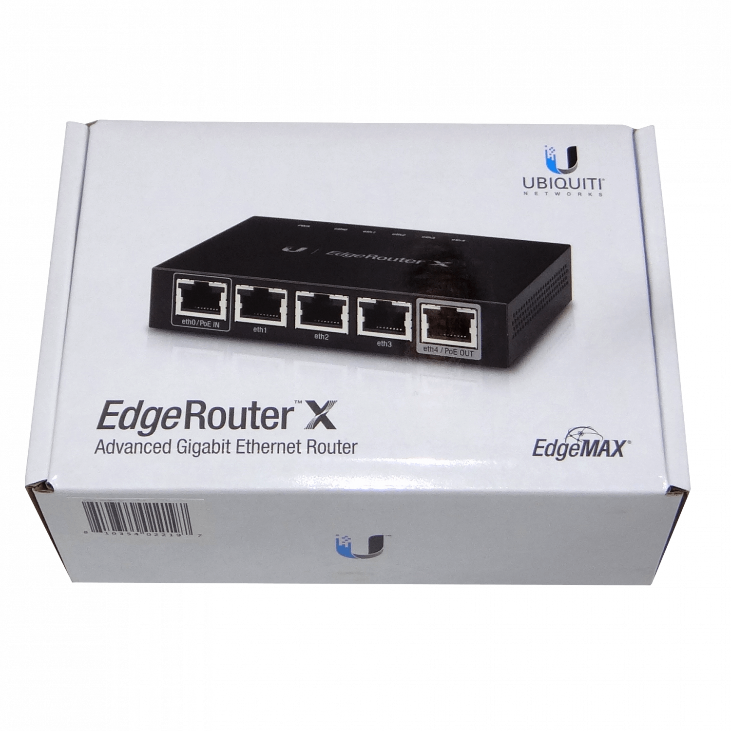 UBIQUITI 5-1000 POE-IN/9-26V POE-OUT inc-12V L2 EDGE-ROUTERX 5