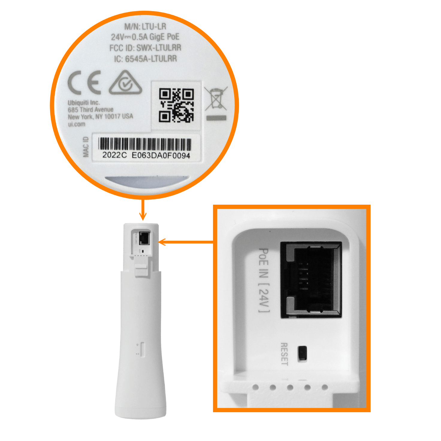 UBIQUITI 26dBi 4,8-6,2GHz BT2,4GHz 30km 1-1000 inc24V 22dBm 10-50MHz 4