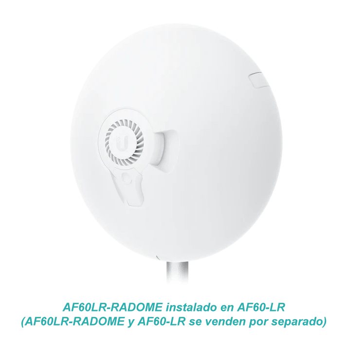 Cubierta Protectora Antinieve para AF60-LR, Pérdida de 2dB, Snap-On- Ubiquiti AF60-LR Radome -  2