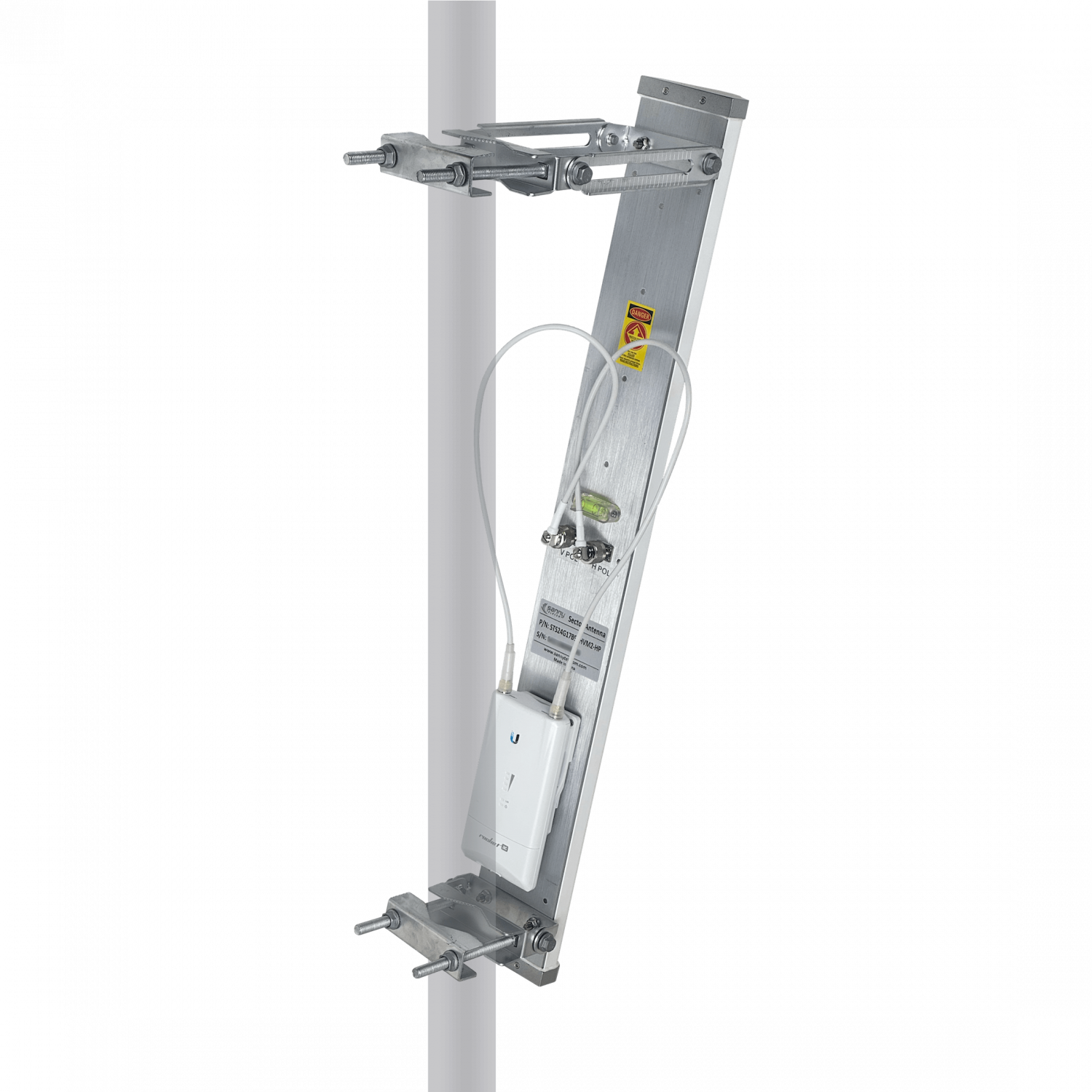 Antena sectorial Sanny SEC-2G17-90 17dBi 90 grados 2.4GHz 2xN hembra 6