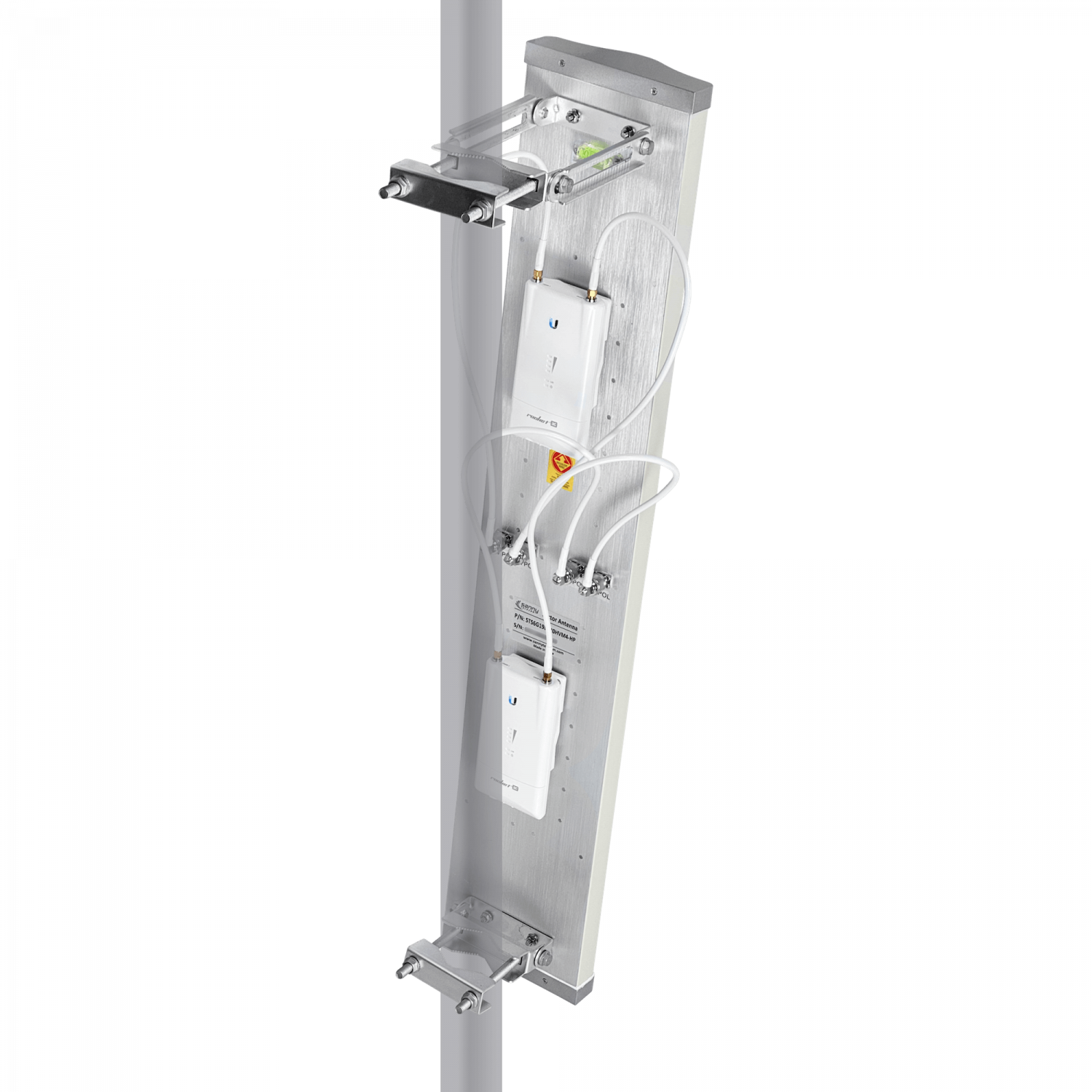 SANNY 6GHZ 19dBi 120-Grados 2-N-Hembra Antena Sectorial 4900-6500MHz 5