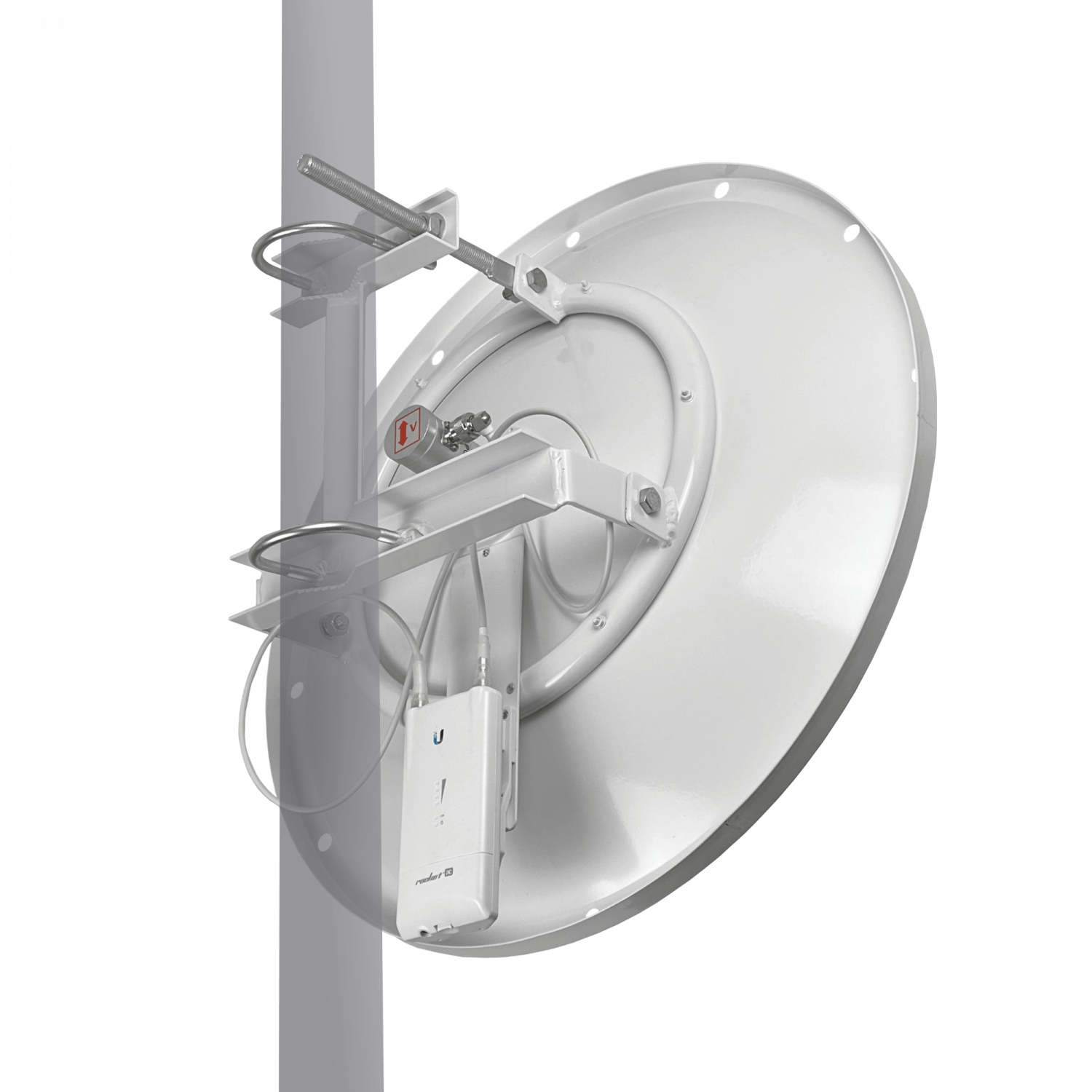 Antena Dish SANNY DISH-5G30 4.9-6.5GHz 30dBi Dual Polarizada Slant-45 2x2 6