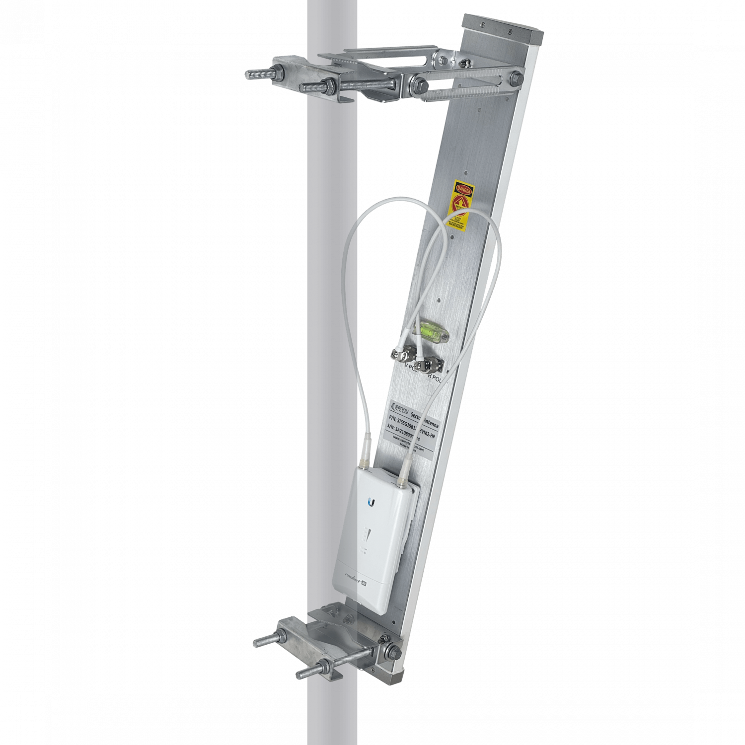 Antena sectorial Sanny SEC-5G19-120 19dBi 120 grados 5GHz 2xN hembra 4900-5850MHz 1