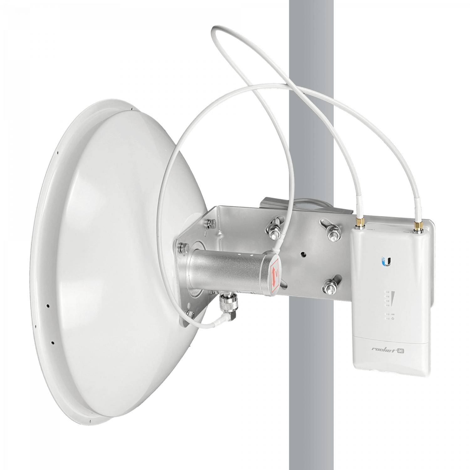 Antena Dish L-COM SANNY DISH-6G23 4,9-6,5GHz 23dBi Dual Polarización 2x2 N-Hembra Slant 45° 7