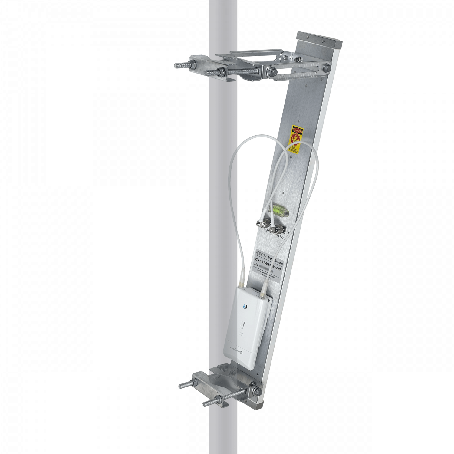 Antena sectorial Sanny SEC-5G20-90 20dBi 90 grados 5GHz 2xN hembra 4900-5850MHz 1