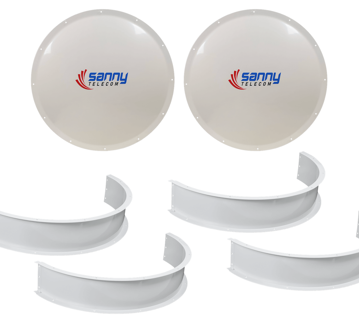 SANNY 2un Radome Curvo 2-Pies Tapa Cupula Escudo 650mm p/DISH-5G30 6
